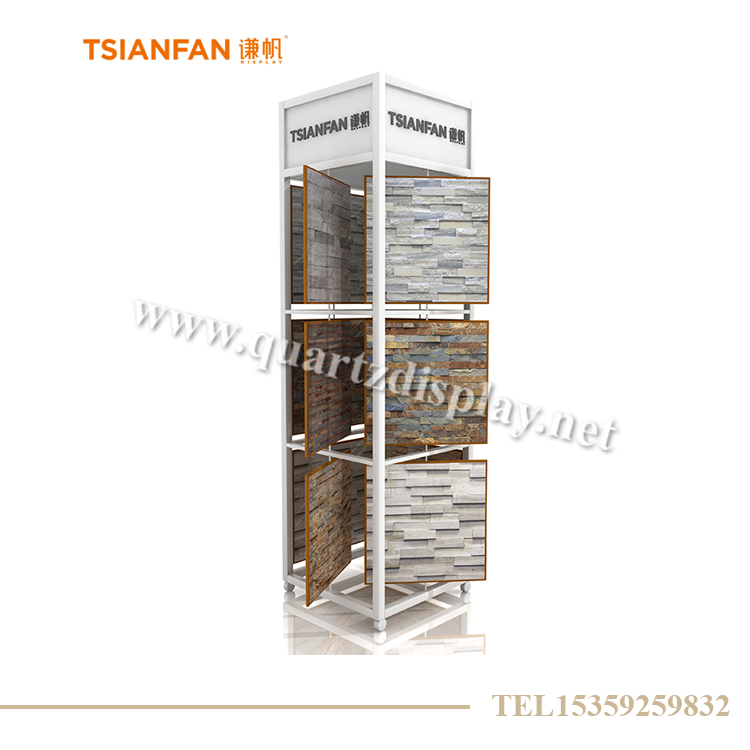 文化石旋轉(zhuǎn)架  文化石展示柜 SW009